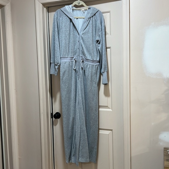 Daily Practice By Anthropologie Lounge Velour Jumpsuit - Picture 5 of 12